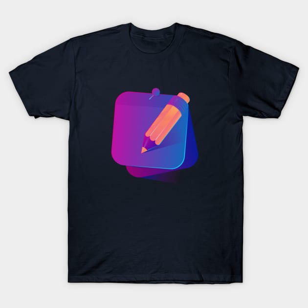 Notes T-Shirt by tribhuvansuthar